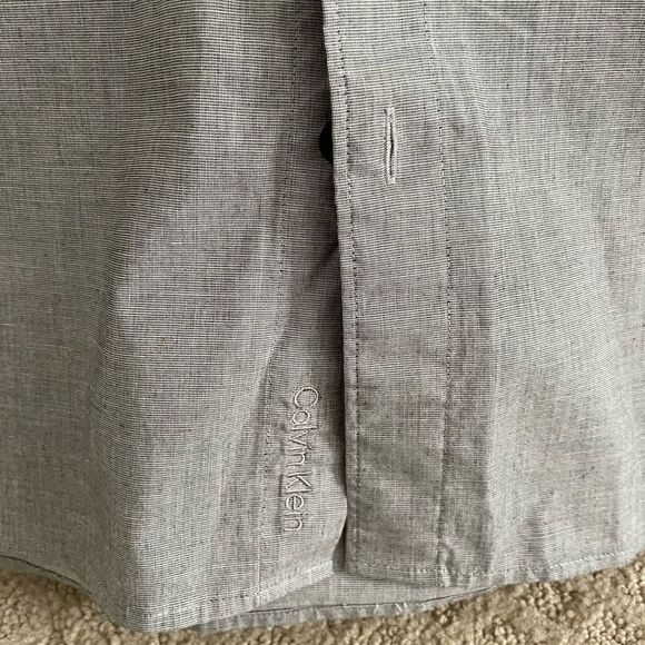 NWT Calvin Klein The Stretch-Cotton Shirt - Picture 8 of 12